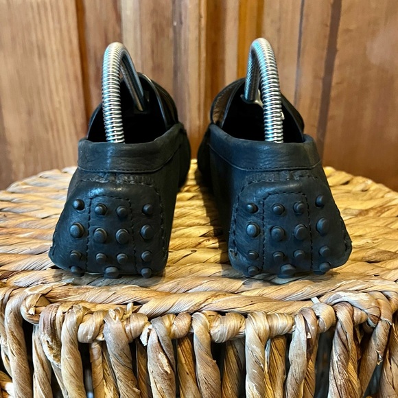 Amy Jo Gladstone New York Black Leather Slip On Driving Shoes Size 9.5 - Picture 4 of 12